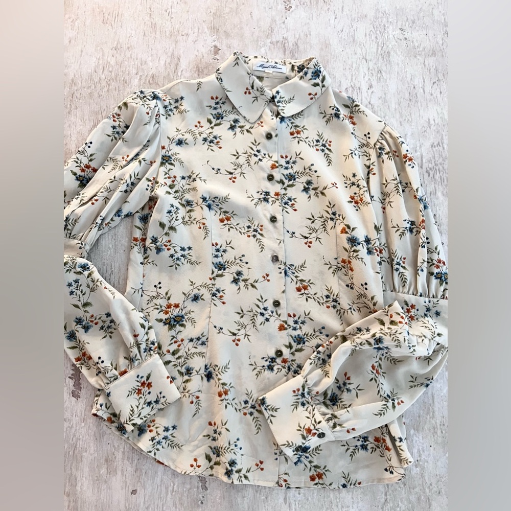 Women’s Silk Blouse Miquel Adrover size 6